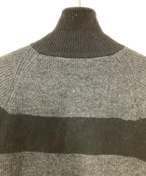 DIESEL（ディーゼル）DIESEL (ディーゼル) 厚手ニット グレー サイズ:Mの古着・服飾アイテム
