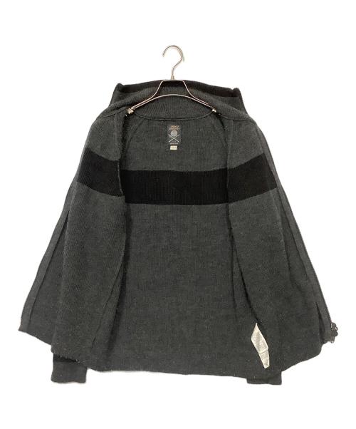 DIESEL（ディーゼル）DIESEL (ディーゼル) 厚手ニット グレー サイズ:Mの古着・服飾アイテム