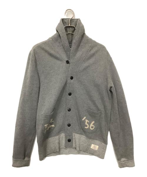TRUE RELIGION（トゥルー レリジョン）TRUE RELIGION (トゥルー レリジョン) 厚手カーディガン グレー サイズ:Lの古着・服飾アイテム