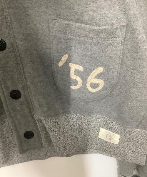 TRUE RELIGION（トゥルー レリジョン）TRUE RELIGION (トゥルー レリジョン) 厚手カーディガン グレー サイズ:Lの古着・服飾アイテム