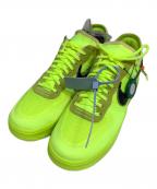 NIKE×OFFWHITEナイキ×オフホワイト）の古着「スニーカー」｜イエロー