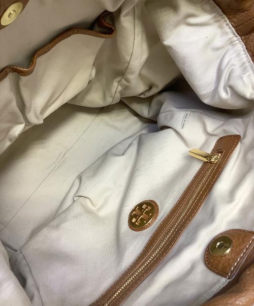 TORY BURCH（トリーバーチ）TORY BURCH (トリーバーチ) ハンドバッグ ブラウンの古着・服飾アイテム