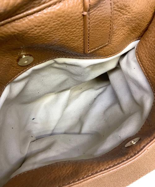 TORY BURCH（トリーバーチ）TORY BURCH (トリーバーチ) ハンドバッグ ブラウンの古着・服飾アイテム
