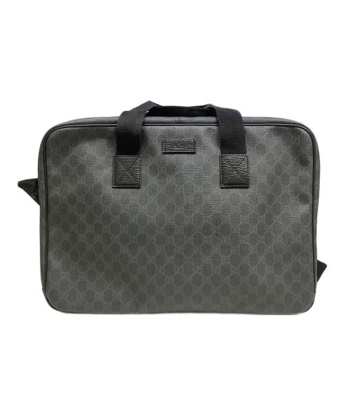 GUCCI（グッチ）GUCCI (グッチ) ビジネスバッグ ブラックの古着・服飾アイテム