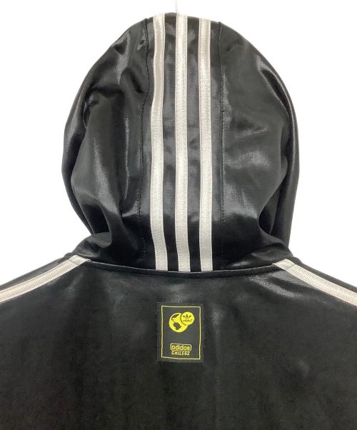 adidas（アディダス）adidas (アディダス) ジップパーカー ブラック サイズ:XLの古着・服飾アイテム