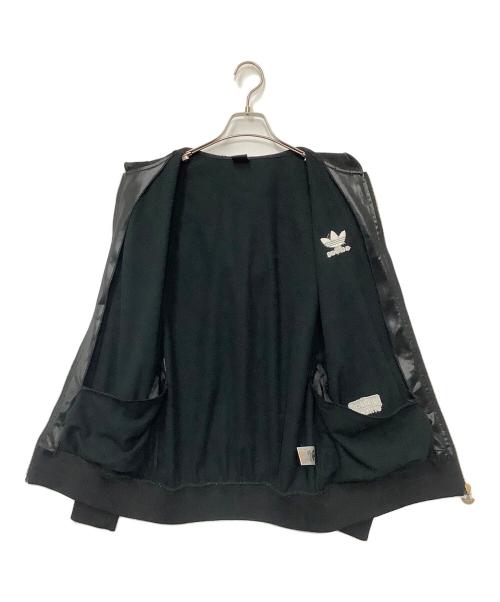 adidas（アディダス）adidas (アディダス) ジップパーカー ブラック サイズ:XLの古着・服飾アイテム