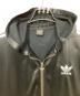 adidas (アディダス) ジップパーカー ブラック サイズ:XL：5000円