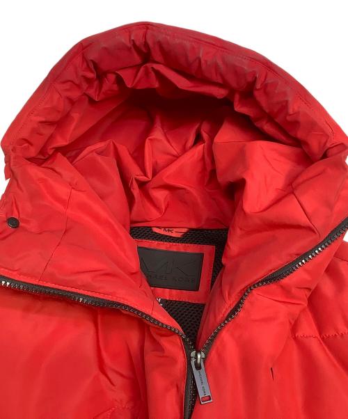 MICHAEL KORS（マイケルコース）MICHAEL KORS (マイケルコース) 中綿ジャケット レッド サイズ:Mの古着・服飾アイテム