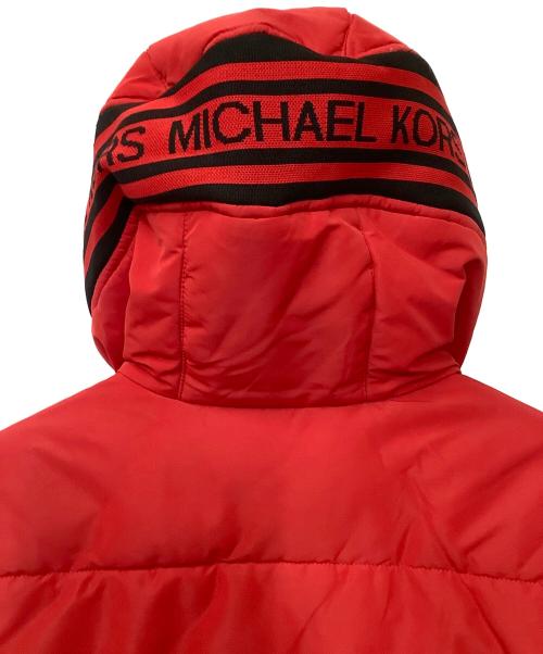 MICHAEL KORS（マイケルコース）MICHAEL KORS (マイケルコース) 中綿ジャケット レッド サイズ:Mの古着・服飾アイテム