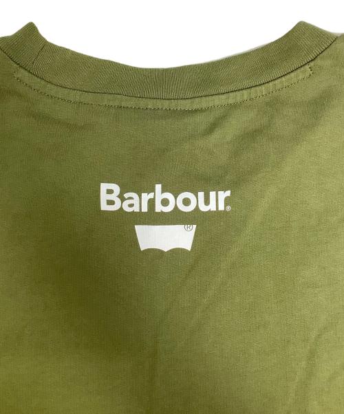 Barbour（バブアー）Barbour (バブアー) 半袖カットソー カーキ サイズ:Mの古着・服飾アイテム