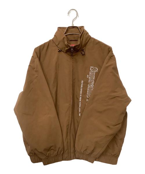 SUPREME（シュプリーム）Supreme (シュプリーム) サイドロゴトラックジャケット ブラウン サイズ:Mの古着・服飾アイテム