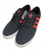 adidas Originalsアディダスオリジナル）の古着「ローカットスニーカー」｜ブラック×レッド