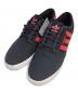 adidas originals（アディダスオリジナル）の古着「ローカットスニーカー」｜ブラック×レッド
