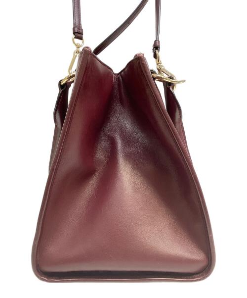 COACH（コーチ）COACH (コーチ) 2WAYショルダーバッグ ワインレッドの古着・服飾アイテム