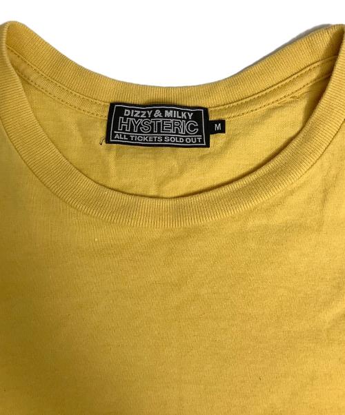 Hysteric Glamour（ヒステリックグラマー）Hysteric Glamour (ヒステリックグラマー) 半袖カットソー イエロー サイズ:Mの古着・服飾アイテム