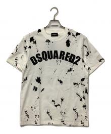 DSQUARED2（ディースクエアード）の古着「半袖カットソー」｜ホワイト