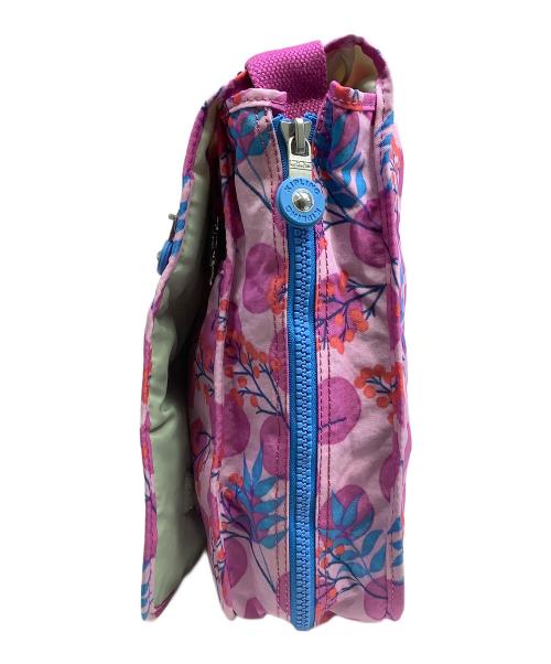 Kipling（キプリング）Kipling (キプリング) メッセンジャーバッグ パープル×ブルーの古着・服飾アイテム