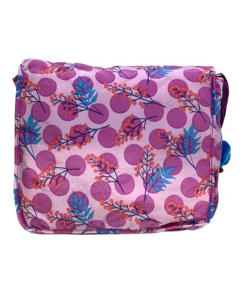 Kipling（キプリング）Kipling (キプリング) メッセンジャーバッグ パープル×ブルーの古着・服飾アイテム