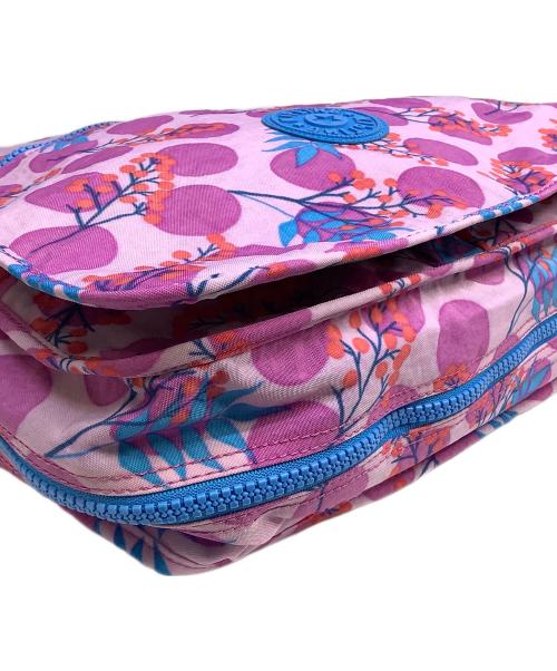 Kipling（キプリング）Kipling (キプリング) メッセンジャーバッグ パープル×ブルーの古着・服飾アイテム