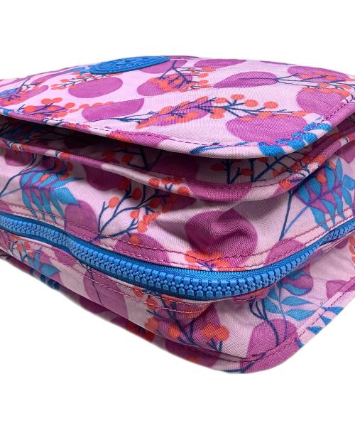 Kipling（キプリング）Kipling (キプリング) メッセンジャーバッグ パープル×ブルーの古着・服飾アイテム