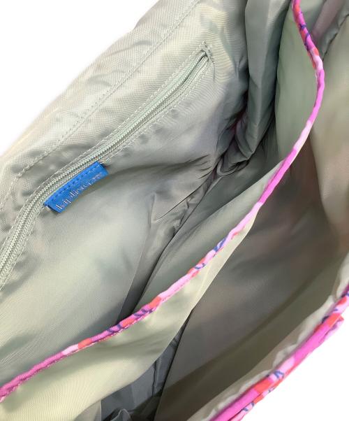 Kipling（キプリング）Kipling (キプリング) メッセンジャーバッグ パープル×ブルーの古着・服飾アイテム