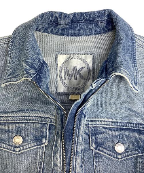 MICHAEL KORS（マイケルコース）MICHAEL KORS (マイケルコース) 半袖ワンピース インディゴ サイズ:S/Pの古着・服飾アイテム