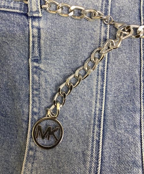 MICHAEL KORS（マイケルコース）MICHAEL KORS (マイケルコース) 半袖ワンピース インディゴ サイズ:S/Pの古着・服飾アイテム
