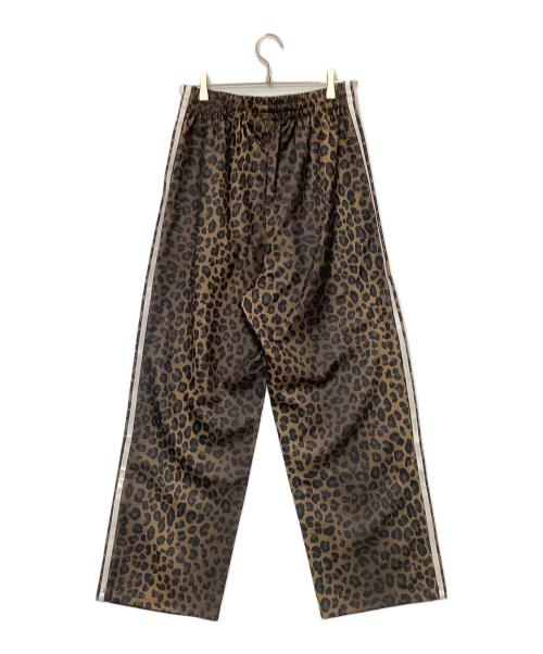 adidas Originals（アディダスオリジナル）adidas originals (アディダスオリジナル) U LEO TP ロングパンツ ブラウン×ブラック サイズ:Mの古着・服飾アイテム