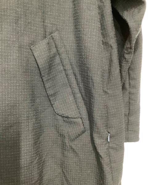 meanswhile（ミーンズワイル）meanswhile (ミーンズワイル) ステンカラーコート ネイビー サイズ:Sの古着・服飾アイテム