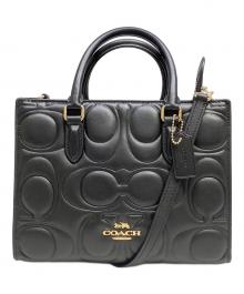 COACH（コーチ）の古着「2WAYショルダーバッグ」｜ブラック