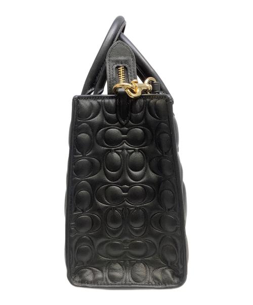 COACH（コーチ）COACH (コーチ) 2WAYショルダーバッグ ブラックの古着・服飾アイテム