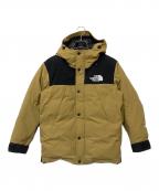 THE NORTH FACEザ ノース フェイス）の古着「Mountain Down Jacket」｜ベージュ×ブラック