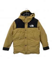 THE NORTH FACE（ザ ノース フェイス）の古着「Mountain Down Jacket」｜ベージュ×ブラック