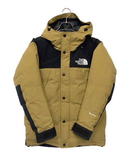 THE NORTH FACE（ザ ノース フェイス）THE NORTH FACE (ザ ノース フェイス) Mountain Down Jacket ベージュ×ブラック サイズ:XSの古着・服飾アイテム