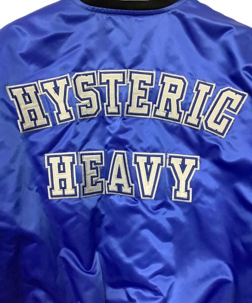 Hysteric Glamour（ヒステリックグラマー）Hysteric Glamour (ヒステリックグラマー) ロゴワッペンスタジャン ブルー サイズ:Sの古着・服飾アイテム