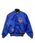 Hysteric Glamour（ヒステリックグラマー）の古着「ロゴワッペンスタジャン」｜ブルー