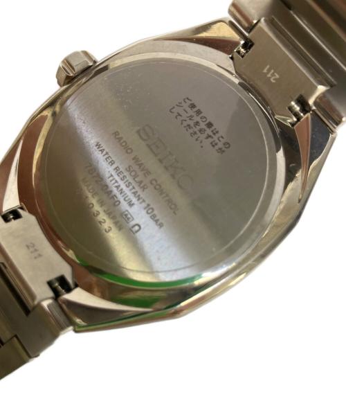 SEIKO（セイコー）SEIKO (セイコー) 腕時計 ブラックの古着・服飾アイテム