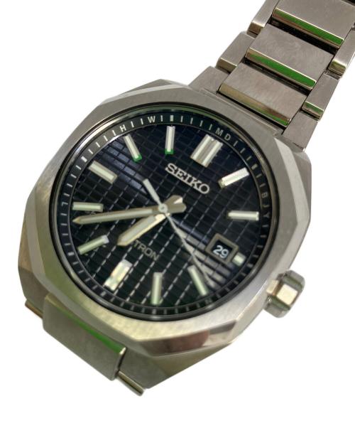 SEIKO（セイコー）SEIKO (セイコー) 腕時計 ブラックの古着・服飾アイテム