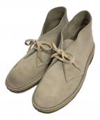 CLARKSクラークス）の古着「ブーツ」｜ベージュ