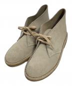 CLARKSクラークス）の古着「ブーツ」｜ベージュ