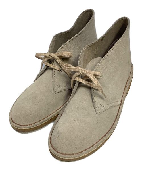 CLARKS（クラークス）CLARKS (クラークス) ブーツ ベージュ サイズ:US6 1/2の古着・服飾アイテム