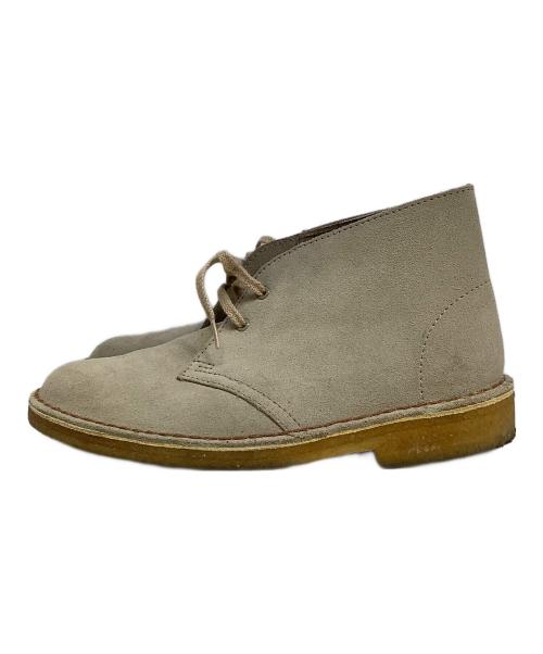 CLARKS（クラークス）CLARKS (クラークス) ブーツ ベージュ サイズ:US6 1/2の古着・服飾アイテム