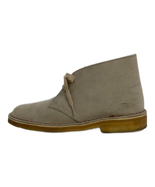 CLARKS（クラークス）CLARKS (クラークス) ブーツ ベージュ サイズ:US6 1/2の古着・服飾アイテム