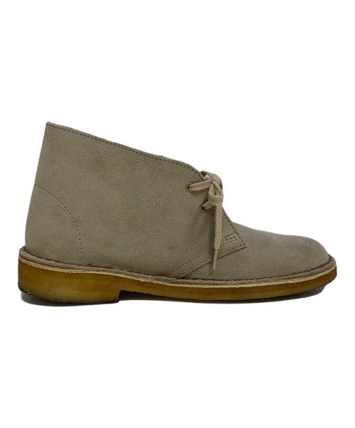 CLARKS（クラークス）CLARKS (クラークス) ブーツ ベージュ サイズ:US6 1/2の古着・服飾アイテム