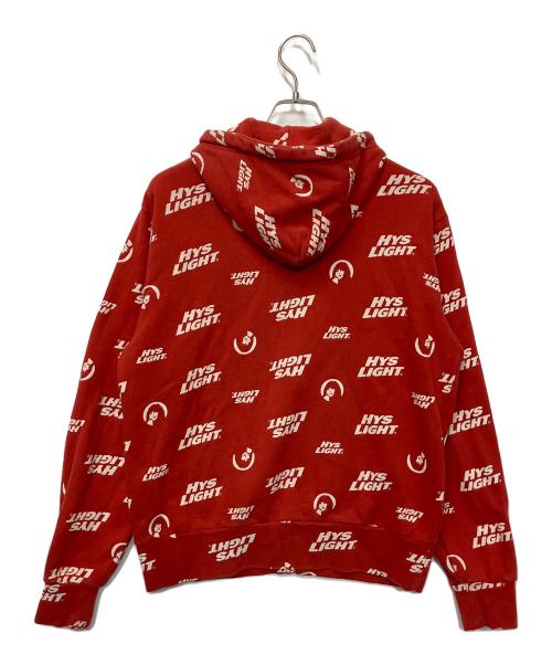 Hysteric Glamour（ヒステリックグラマー）Hysteric Glamour (ヒステリックグラマー) ジップパーカー レッド サイズ:Mの古着・服飾アイテム