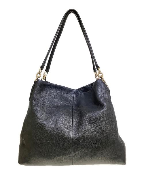 COACH（コーチ）COACH (コーチ) ハンドバッグ ブラックの古着・服飾アイテム