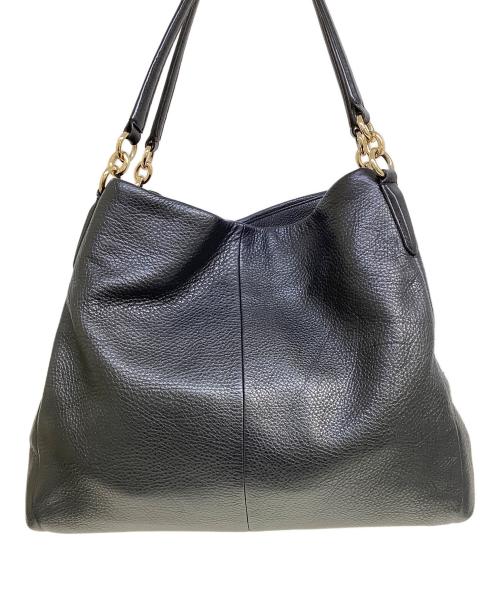 COACH（コーチ）COACH (コーチ) ハンドバッグ ブラックの古着・服飾アイテム
