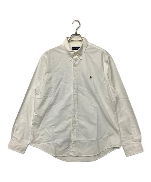 RALPH LAUREN（ラルフローレン）RALPH LAUREN (ラルフローレン) 長袖シャツ ホワイト サイズ:XLの古着・服飾アイテム