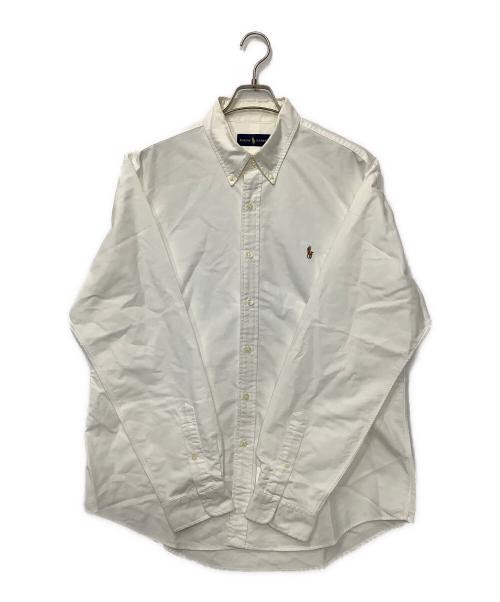 RALPH LAUREN（ラルフローレン）RALPH LAUREN (ラルフローレン) 長袖シャツ ホワイト サイズ:XLの古着・服飾アイテム
