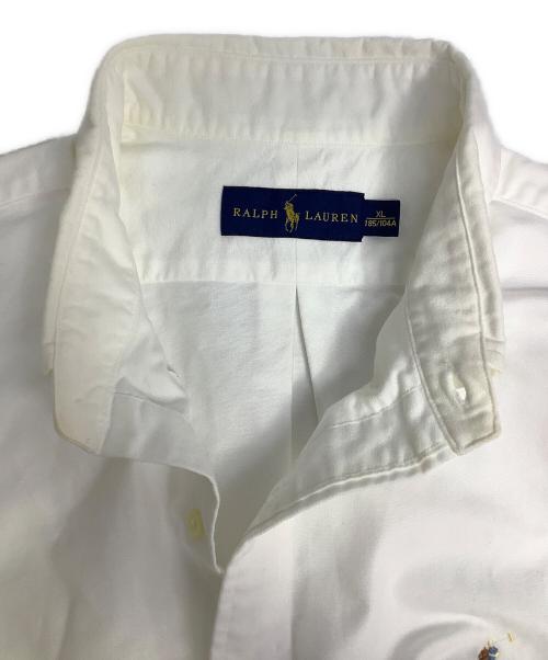 RALPH LAUREN（ラルフローレン）RALPH LAUREN (ラルフローレン) 長袖シャツ ホワイト サイズ:XLの古着・服飾アイテム